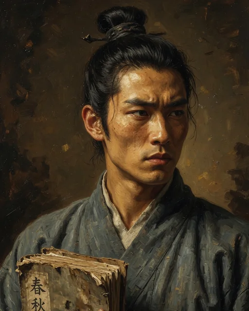 主角陈文龙的游戏立绘